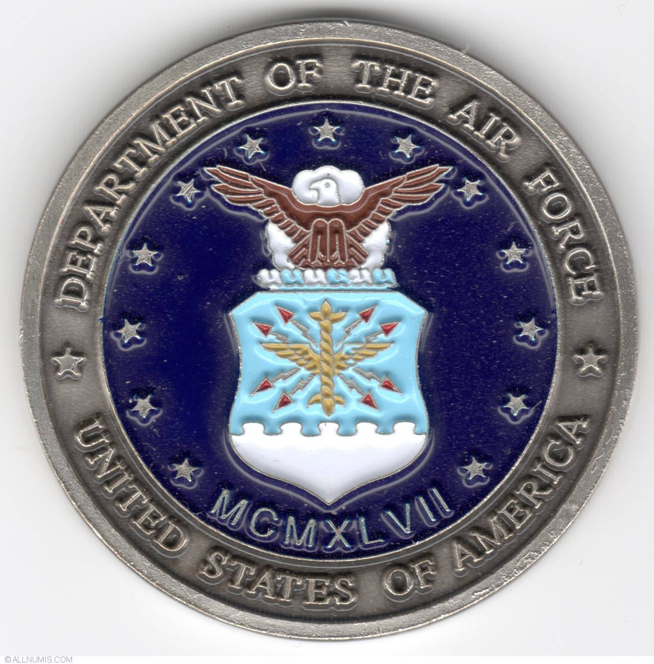Medal Of Us Department Of The Air Force Chief Master Sergeant From