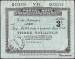 Fata 3 Shillings 1950 (4th. of October).