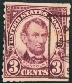 3 Cents 1923 - Abraham Lincoln