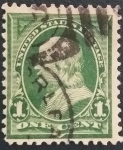 Image #1 of 1 Cent 1898 - Benjamin  Franklin