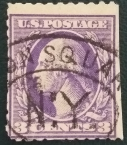 Image #1 of 3 Cents 1908 - George Washington