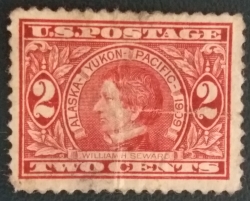 Image #1 of 2 Cents 1909 - William H. Seward