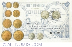5 Lei - 140 years since the creation of the Modern Romanian Monetary System