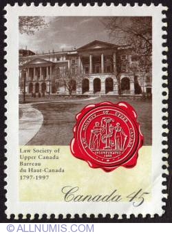 Image #1 of 45¢ Law Society of Upper Canada, 1797-1997