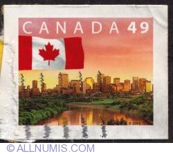 Image #1 of 49¢ Flag and Edmonton 2003