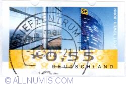 Image #1 of 0,55€ 2012 Post tower - Bonn