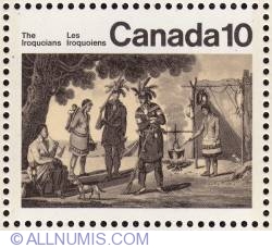 Image #1 of 10¢ Iroquoian Encampment 1976