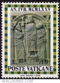 10 lire St. Peter's 1974