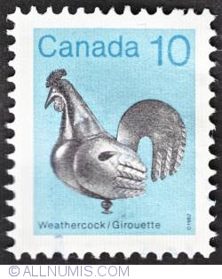 Image #1 of 10¢ Weathercock 1982