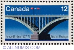 Image #1 of 12¢ Peace Bridge, 1927-1977