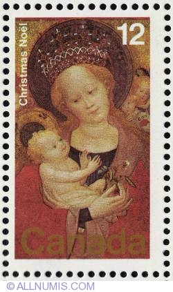 12¢ The Madonna of the Flowering Pea 1978
