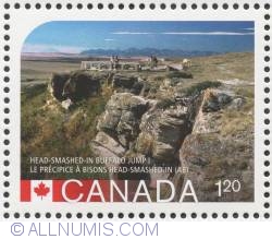 Image #1 of $1.20 2014 - Head-Smashed-In Buffalo Jump