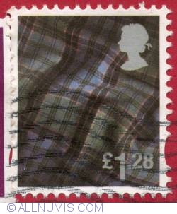 £1.28 2012-Scotland Tartan