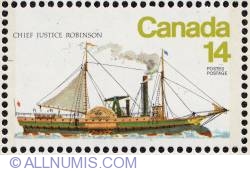 Image #1 of 14¢ Steamer Chief Justice Robinson 1978