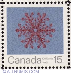 Image #1 of 15¢ Snowflake 1971