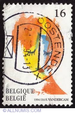 Image #1 of 16 Francs - Serge Vandercam - Ma Toute Belle 1994