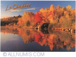 Image #1 of Québec - Culori strălucitoare de toamnă în pădurile din Quebec (1964)