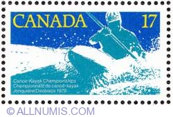 Image #1 of 17¢ Canoe-Kayak Champioships 1979