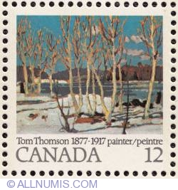 Image #1 of 12¢ Tom Thomson-April in Algonquin Park 1977