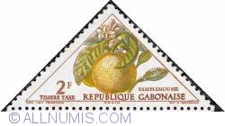 Image #1 of 2 Francs 1962 - Pamplemousse (Citrus ×paradisi)