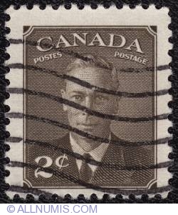 Image #1 of 2¢ King George VI 1949