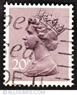Image #1 of 20P 1976 - Machin Queen Elizabeth II