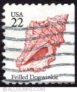 22¢ 1985 - Frilled Dogwinkle