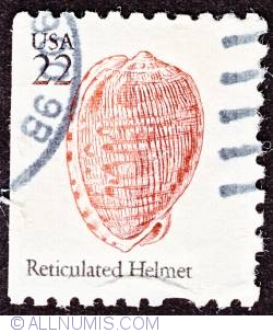 22¢ 1985 - Reticulated Helmet