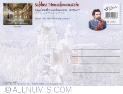 Royal Castle Neuschwanstein in winter