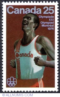 Image #1 of 25¢ Marathon Runner 1975