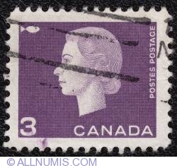 Image #1 of 3¢ 1963 - Elizabeth II-fishing industry (used)