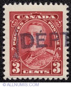 3¢ King George V 1935