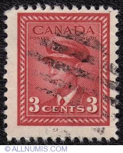 Image #1 of 3¢ King George VI 1942