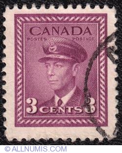 Image #1 of 3¢ King George VI 1943
