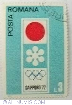 3 Lei - Winter Olympics - Sapporo emblem