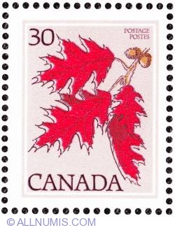 Image #1 of 30¢ Red Oak, Quercus rubra 1977
