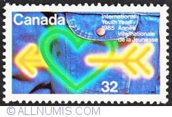 Image #1 of 32¢ International Youth Year 1985