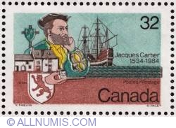 32¢ Jacques Cartier 1534-1984