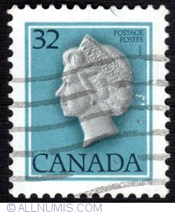Image #1 of 32¢ 1983 - Queen Elizabeth II (used)