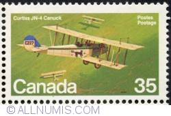 Image #1 of 35 cents 1980 - Curtiss JN-4 Canuck