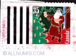 Image #1 of 35¢ Father Christmas 1991