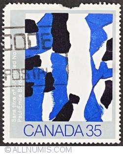 Image #1 of 35¢ Paul-Émile Borduas, Untitled No. 6 1981
