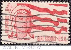 Image #1 of 4¢ Girl Scouts USA 1962
