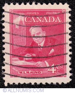 Image #1 of 4¢ W L M King 1951