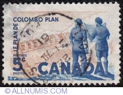 Image #1 of 5¢ Colombo plan 1961