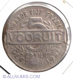 Image #2 of 5 Francs 1921