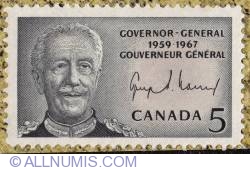 Image #1 of 5¢ Governor General George Vanier 1967