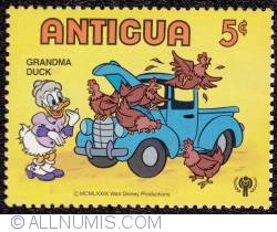 Image #1 of 5¢ Grandma Duck 1980