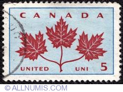 Image #1 of 5¢ United 1964