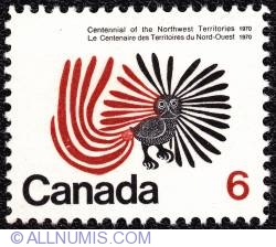Image #1 of 6¢ Centennial of the Nortwest Territories 1970